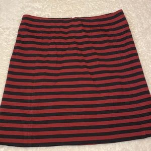 Black and Red Banana Republic Skirt